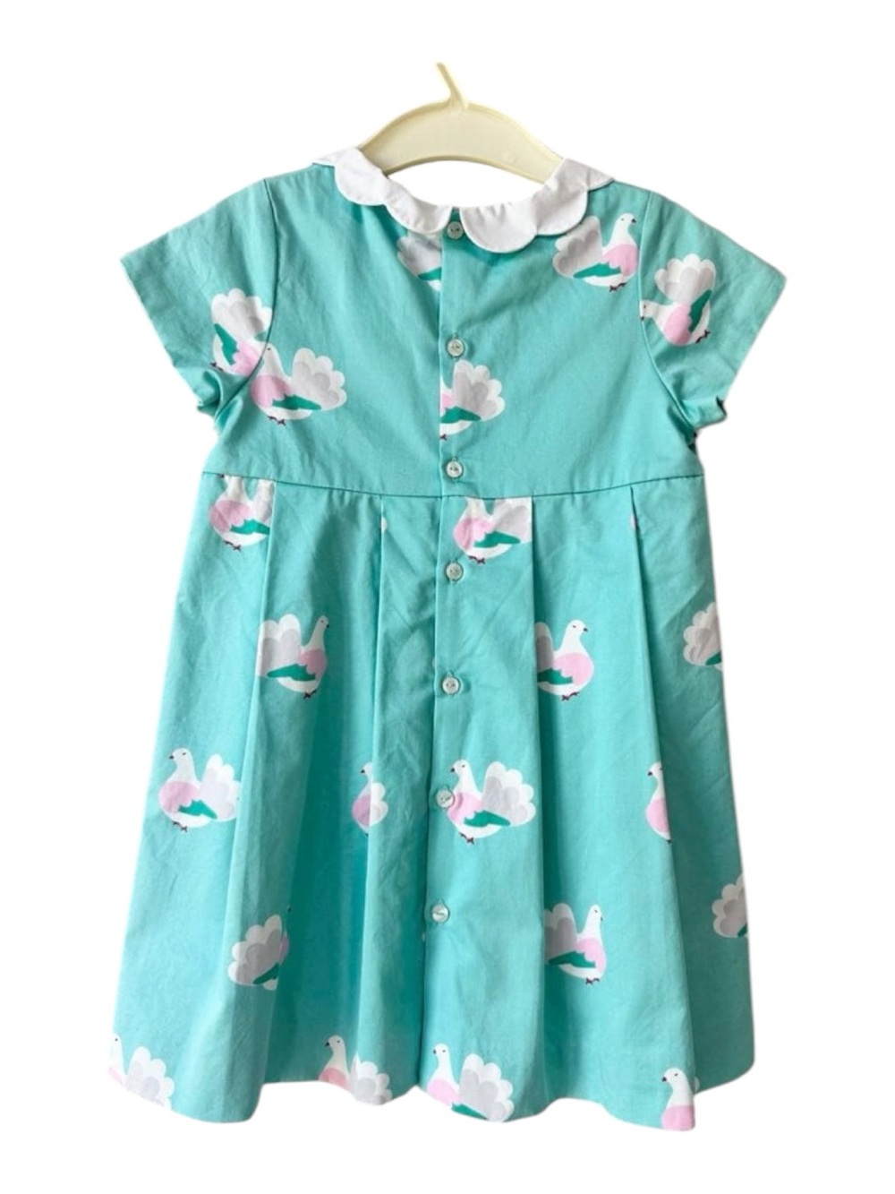 Cute Bird Pattern Dresd - Picture 2 of 4